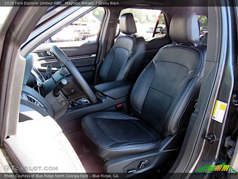 Magnetic Metallic / Ebony Black 2018 Ford Explorer Limited 4WD
