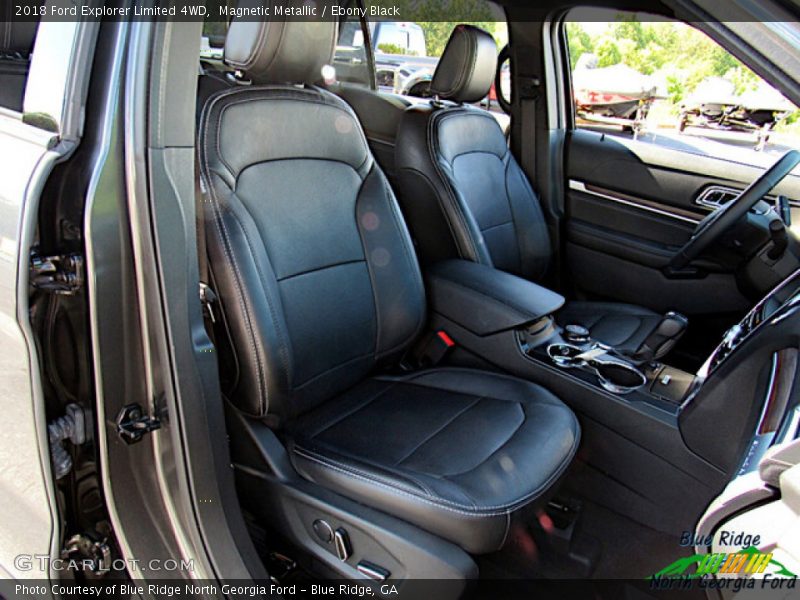 Magnetic Metallic / Ebony Black 2018 Ford Explorer Limited 4WD