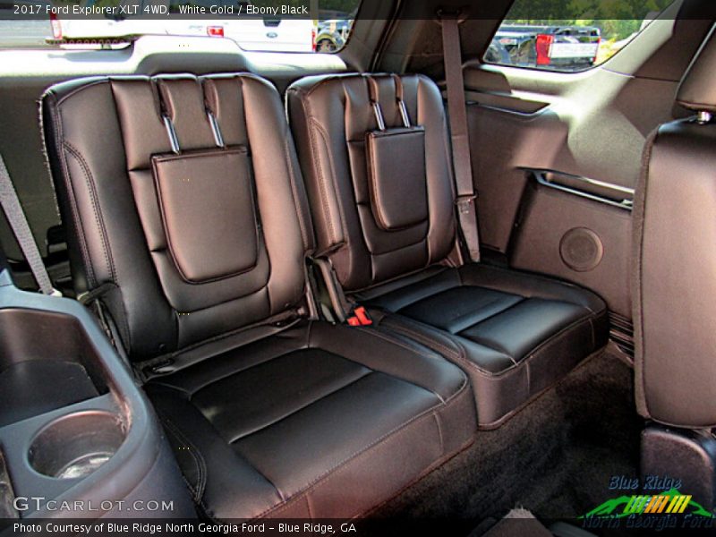 White Gold / Ebony Black 2017 Ford Explorer XLT 4WD