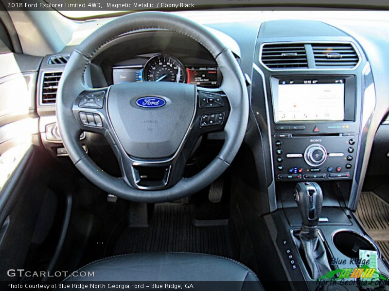 Magnetic Metallic / Ebony Black 2018 Ford Explorer Limited 4WD