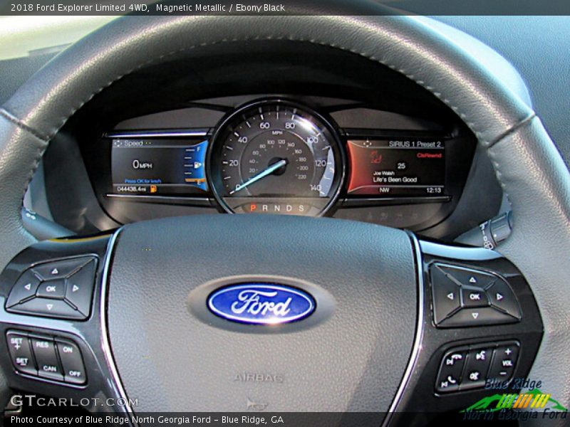 Magnetic Metallic / Ebony Black 2018 Ford Explorer Limited 4WD