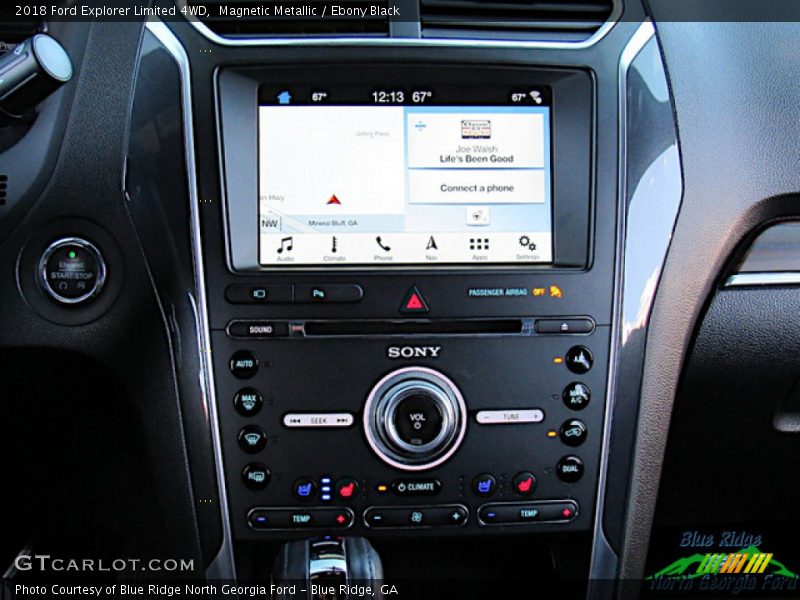 Magnetic Metallic / Ebony Black 2018 Ford Explorer Limited 4WD