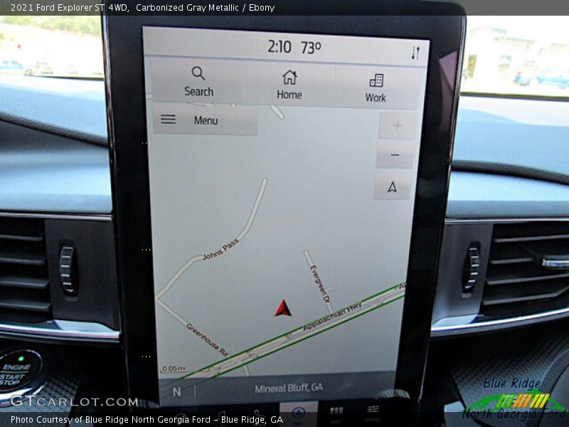 Carbonized Gray Metallic / Ebony 2021 Ford Explorer ST 4WD
