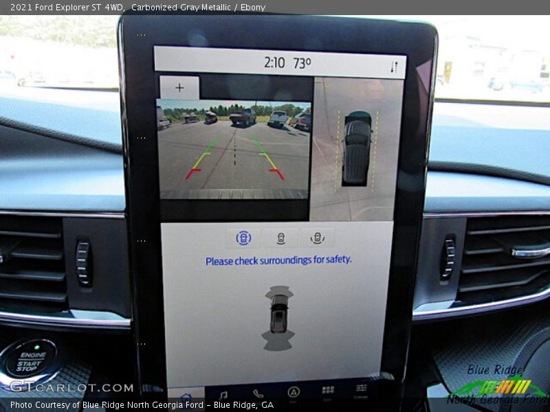 Carbonized Gray Metallic / Ebony 2021 Ford Explorer ST 4WD