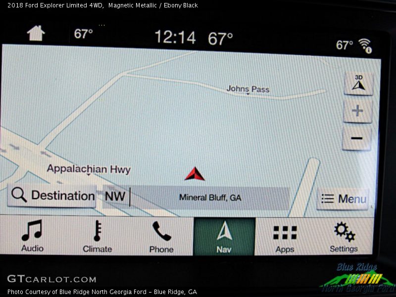 Magnetic Metallic / Ebony Black 2018 Ford Explorer Limited 4WD