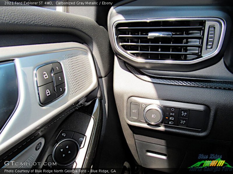 Carbonized Gray Metallic / Ebony 2021 Ford Explorer ST 4WD