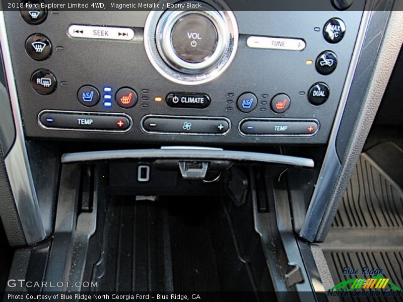 Magnetic Metallic / Ebony Black 2018 Ford Explorer Limited 4WD