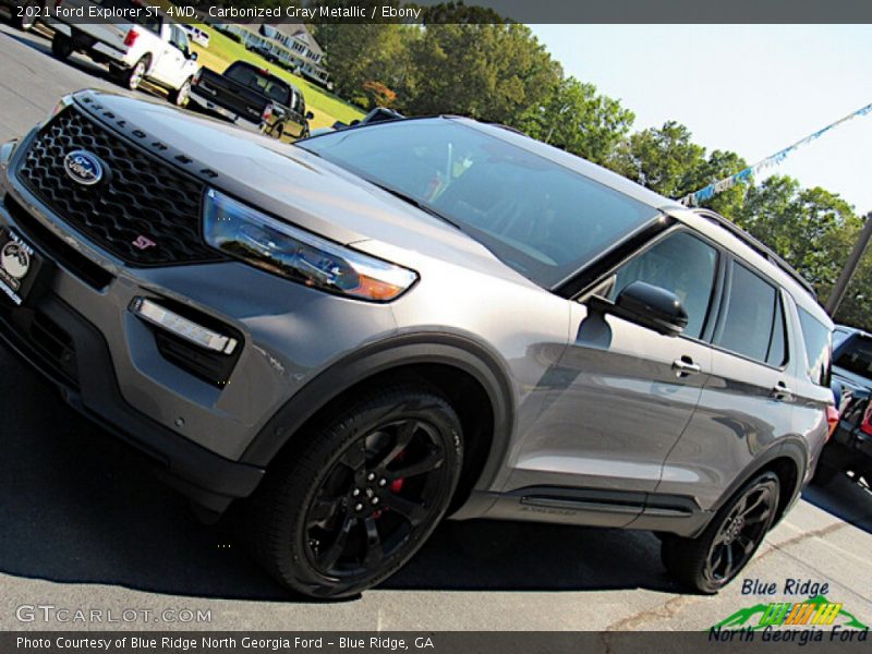 Carbonized Gray Metallic / Ebony 2021 Ford Explorer ST 4WD