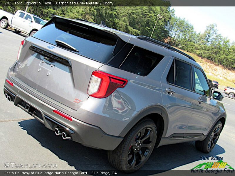 Carbonized Gray Metallic / Ebony 2021 Ford Explorer ST 4WD