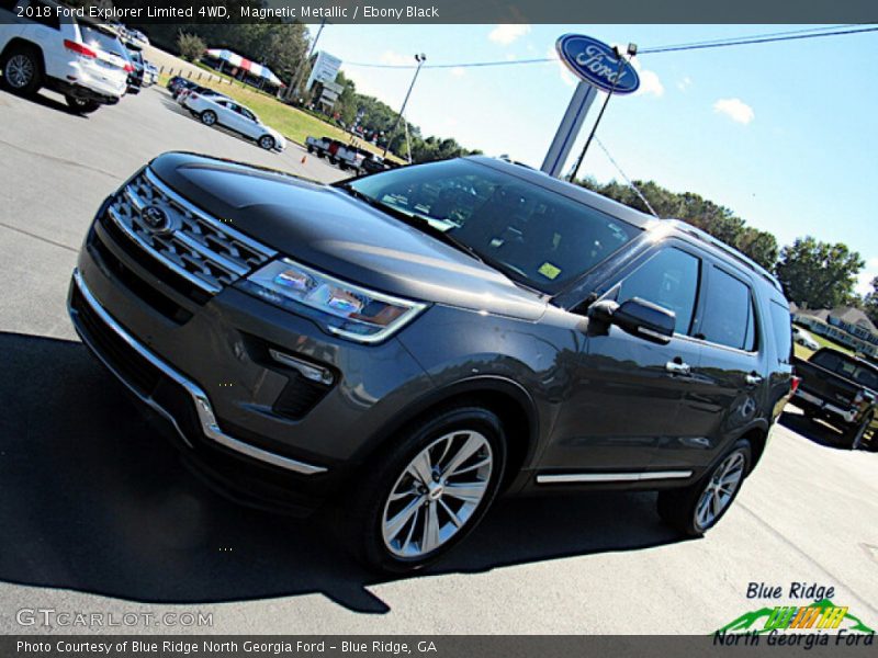 Magnetic Metallic / Ebony Black 2018 Ford Explorer Limited 4WD
