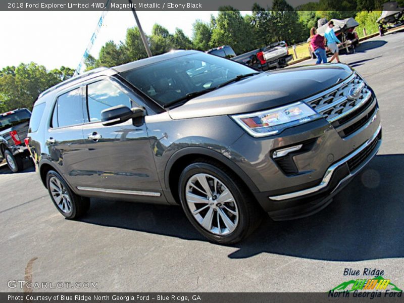 Magnetic Metallic / Ebony Black 2018 Ford Explorer Limited 4WD