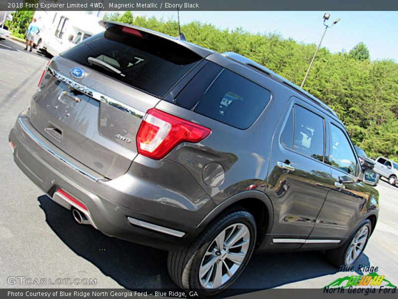 Magnetic Metallic / Ebony Black 2018 Ford Explorer Limited 4WD