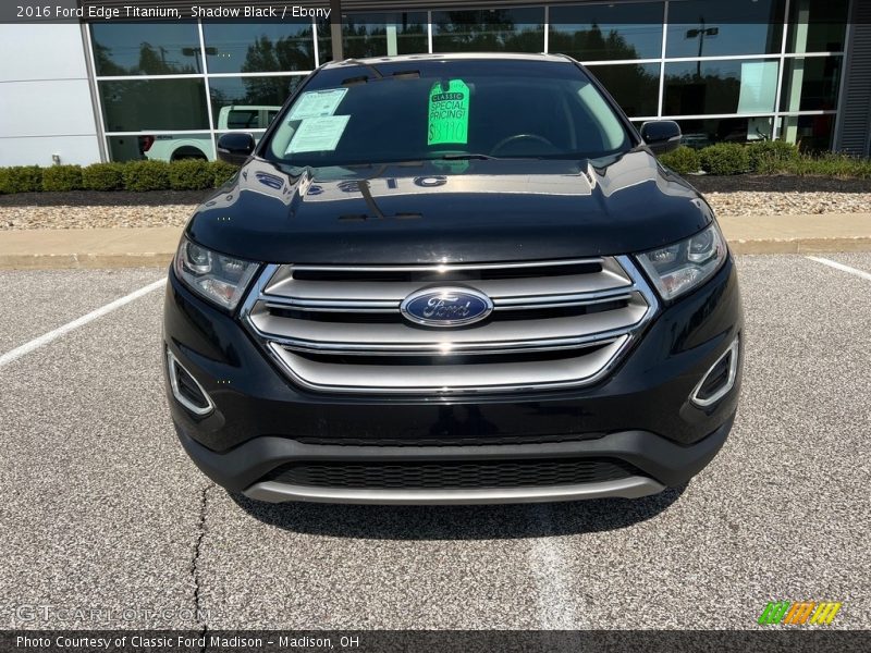 Shadow Black / Ebony 2016 Ford Edge Titanium
