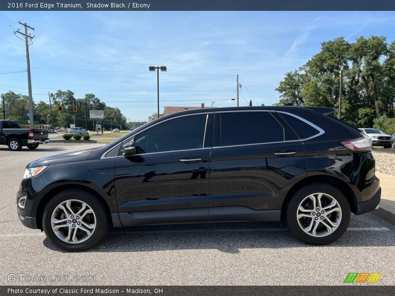 Shadow Black / Ebony 2016 Ford Edge Titanium