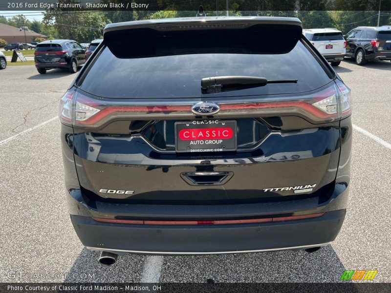 Shadow Black / Ebony 2016 Ford Edge Titanium