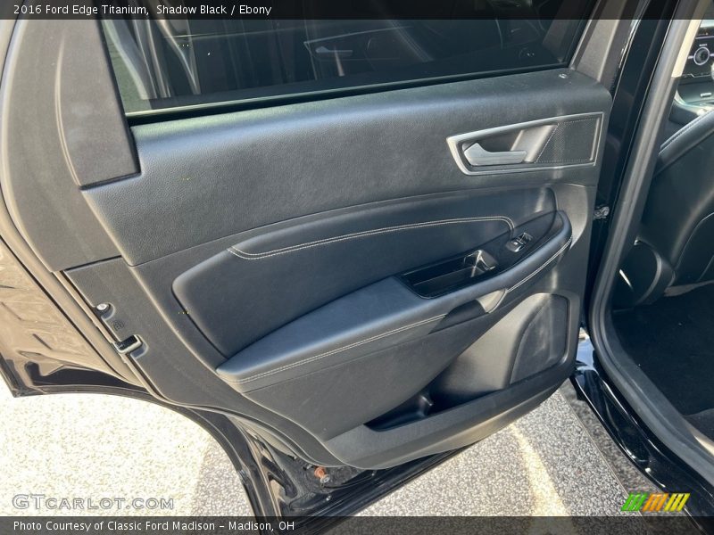 Shadow Black / Ebony 2016 Ford Edge Titanium