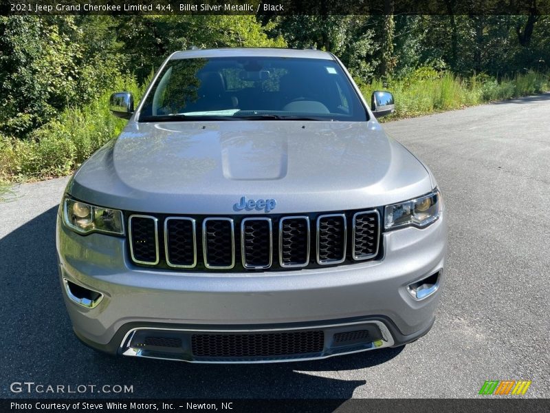 Billet Silver Metallic / Black 2021 Jeep Grand Cherokee Limited 4x4