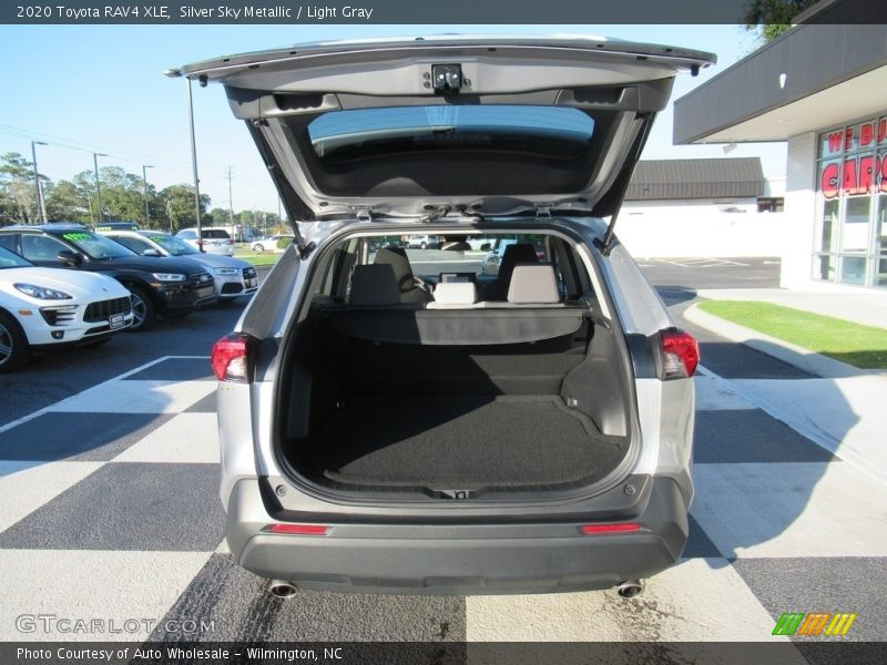 Silver Sky Metallic / Light Gray 2020 Toyota RAV4 XLE