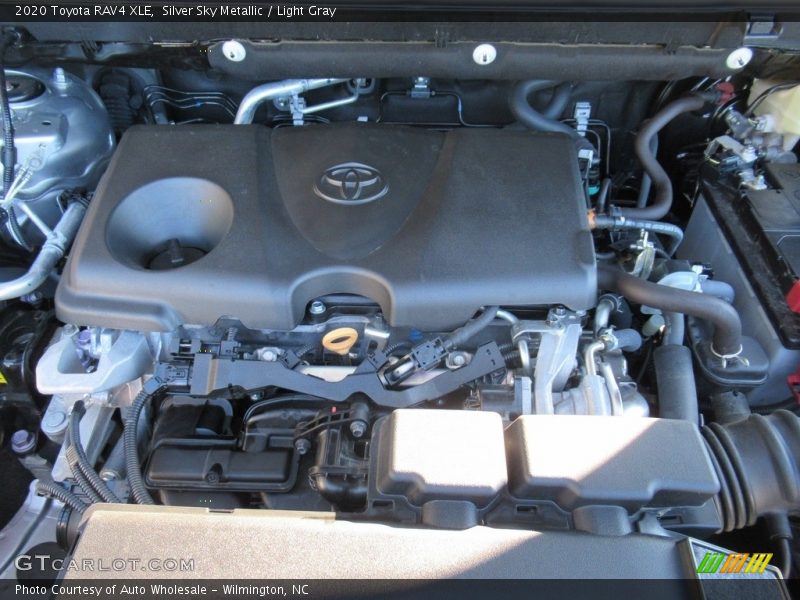 Silver Sky Metallic / Light Gray 2020 Toyota RAV4 XLE