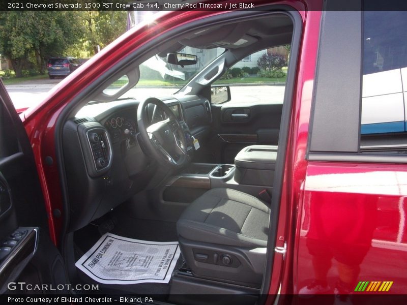 Cherry Red Tintcoat / Jet Black 2021 Chevrolet Silverado 1500 RST Crew Cab 4x4