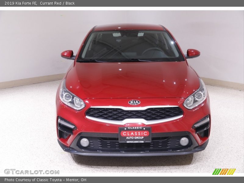 Currant Red / Black 2019 Kia Forte FE