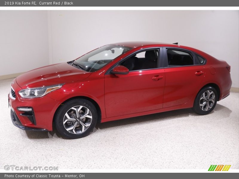 Currant Red / Black 2019 Kia Forte FE