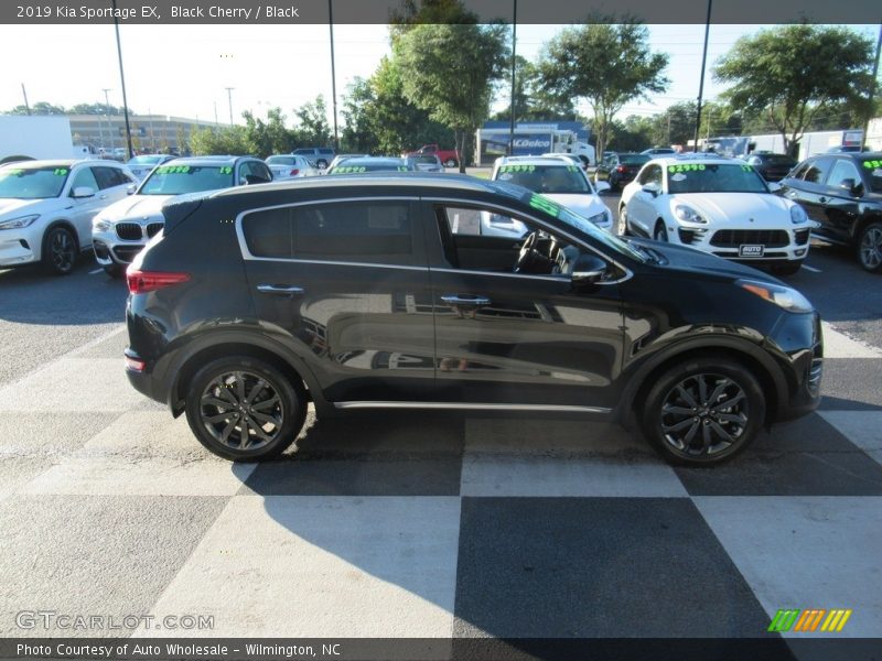 Black Cherry / Black 2019 Kia Sportage EX