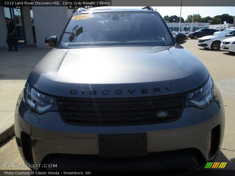 Corris Gray Metallic / Ebony 2019 Land Rover Discovery HSE