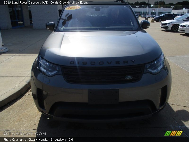 Corris Gray Metallic / Ebony 2019 Land Rover Discovery HSE