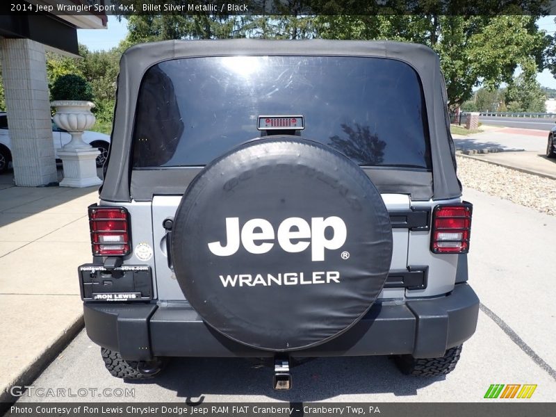 Billet Silver Metallic / Black 2014 Jeep Wrangler Sport 4x4