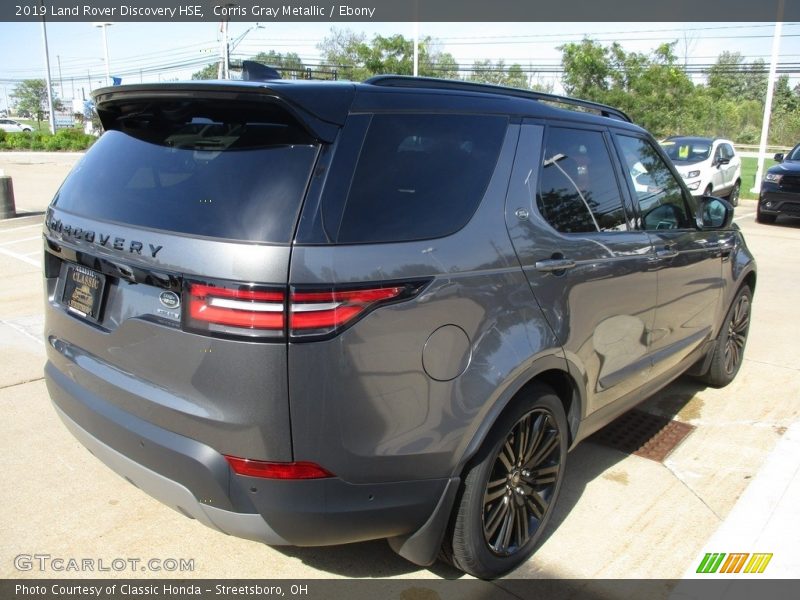 Corris Gray Metallic / Ebony 2019 Land Rover Discovery HSE