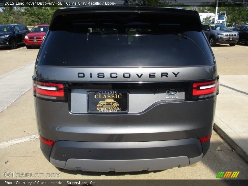 Corris Gray Metallic / Ebony 2019 Land Rover Discovery HSE