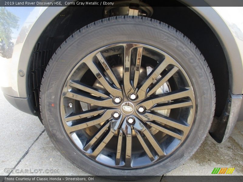 Corris Gray Metallic / Ebony 2019 Land Rover Discovery HSE