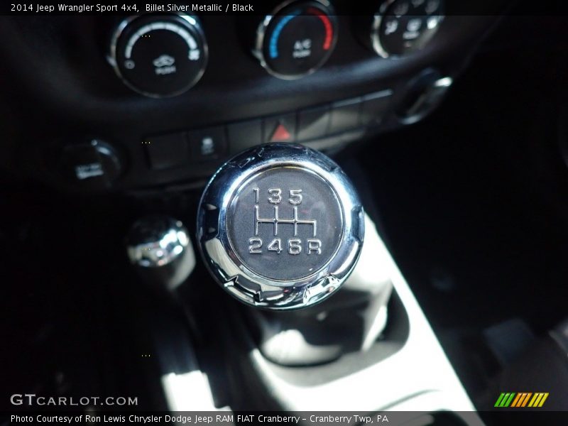 Billet Silver Metallic / Black 2014 Jeep Wrangler Sport 4x4