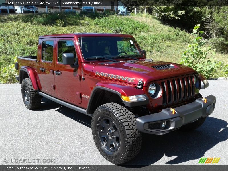 Snazzberry Pearl / Black 2021 Jeep Gladiator Mojave 4x4