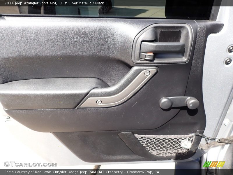 Billet Silver Metallic / Black 2014 Jeep Wrangler Sport 4x4