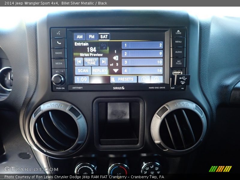 Billet Silver Metallic / Black 2014 Jeep Wrangler Sport 4x4