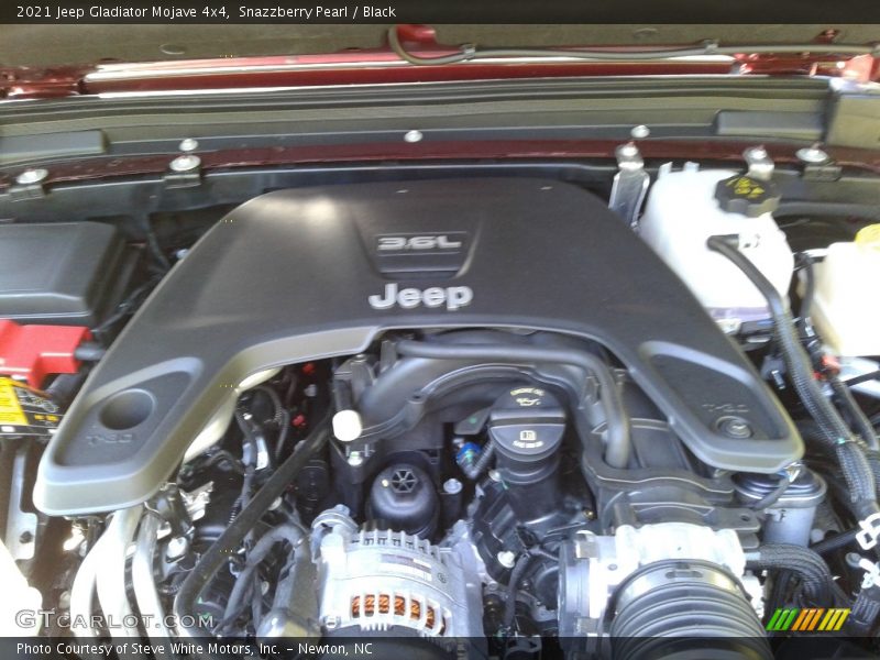 Snazzberry Pearl / Black 2021 Jeep Gladiator Mojave 4x4