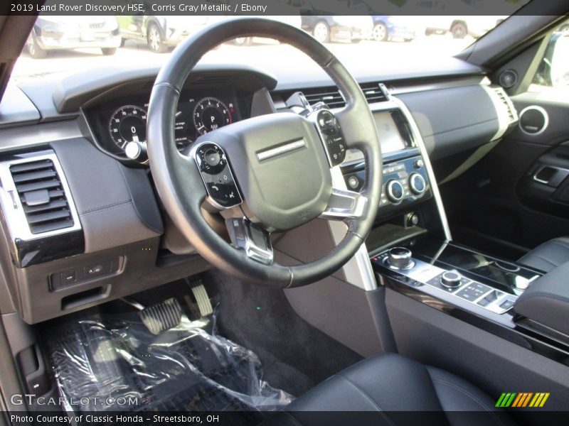 Corris Gray Metallic / Ebony 2019 Land Rover Discovery HSE