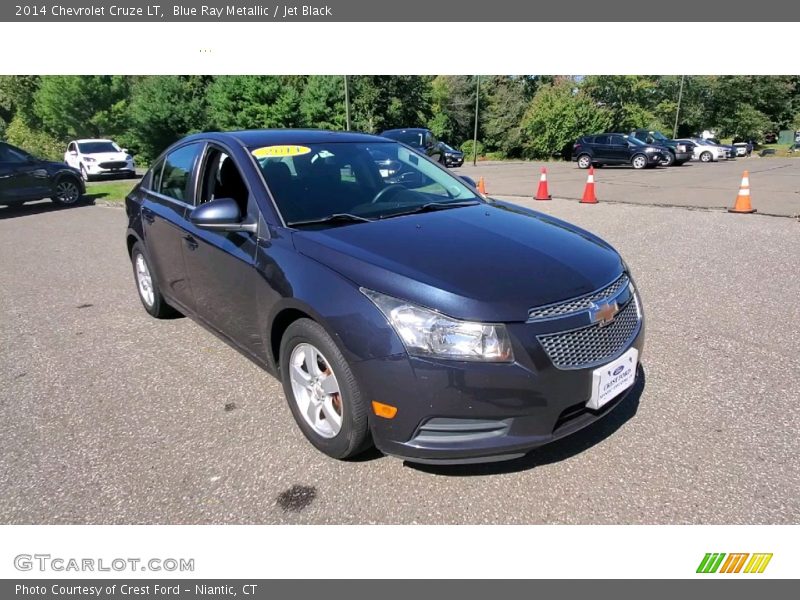 Blue Ray Metallic / Jet Black 2014 Chevrolet Cruze LT