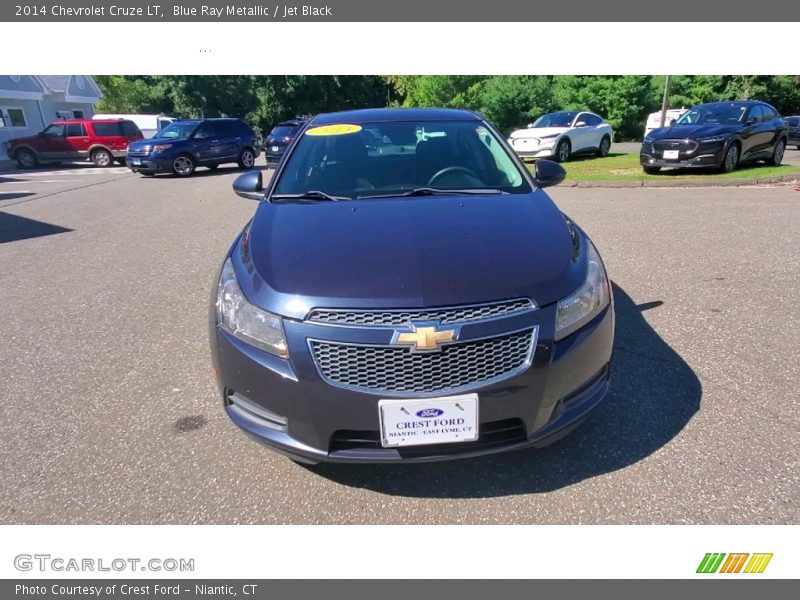 Blue Ray Metallic / Jet Black 2014 Chevrolet Cruze LT