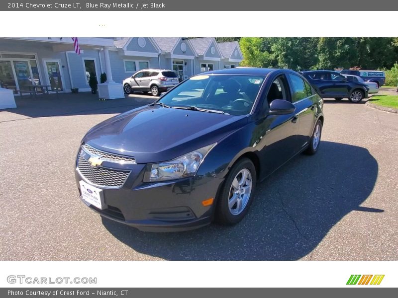 Blue Ray Metallic / Jet Black 2014 Chevrolet Cruze LT