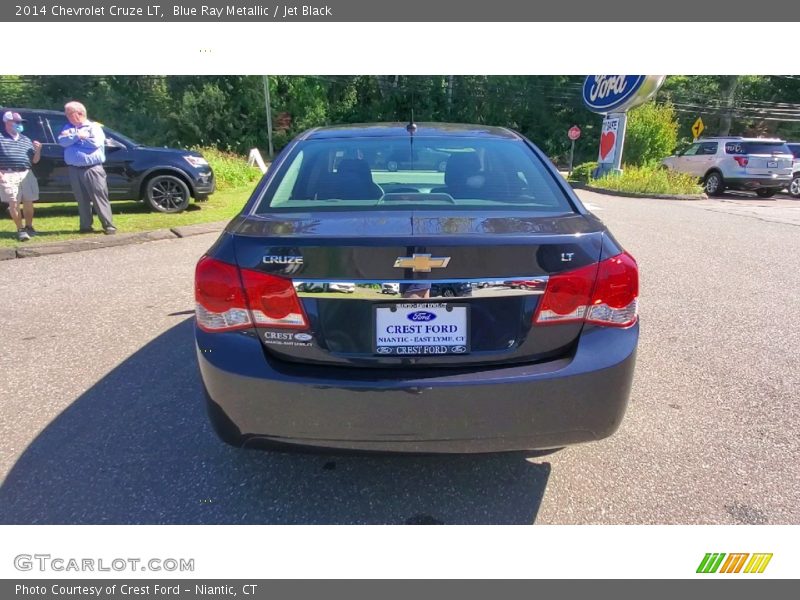 Blue Ray Metallic / Jet Black 2014 Chevrolet Cruze LT