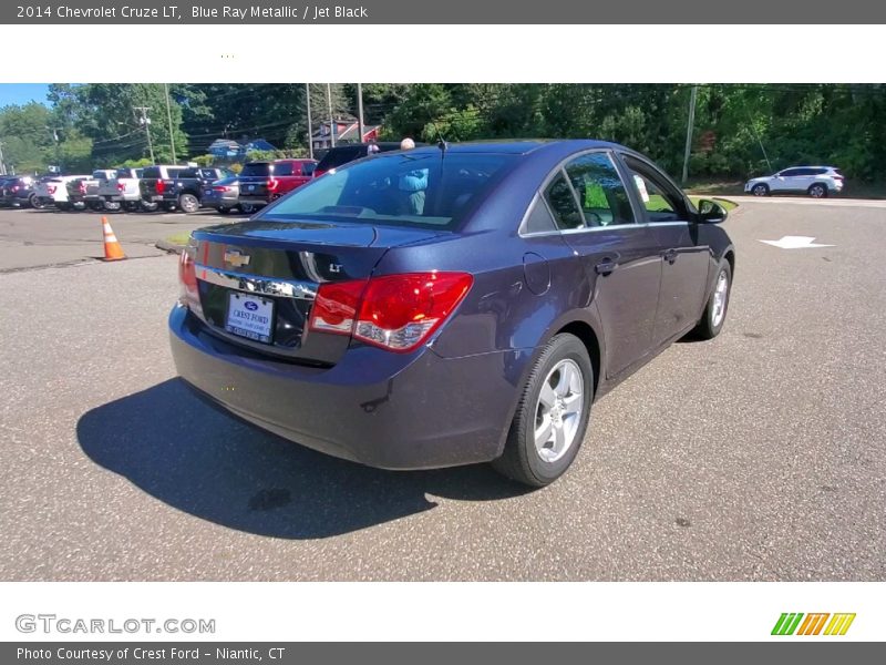 Blue Ray Metallic / Jet Black 2014 Chevrolet Cruze LT