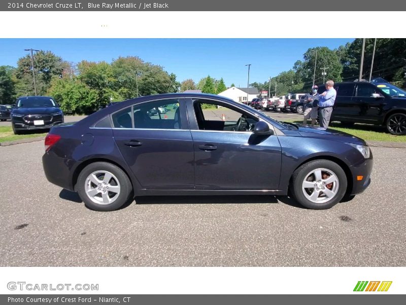 Blue Ray Metallic / Jet Black 2014 Chevrolet Cruze LT