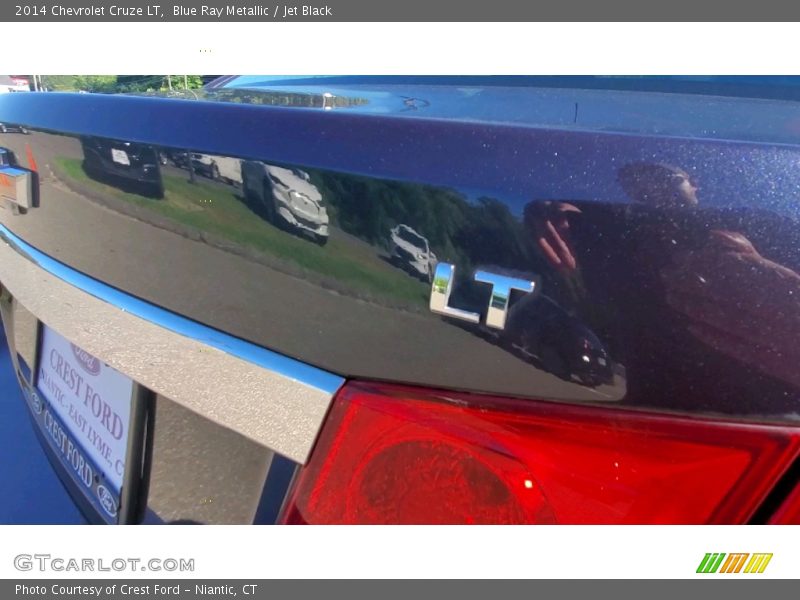 Blue Ray Metallic / Jet Black 2014 Chevrolet Cruze LT