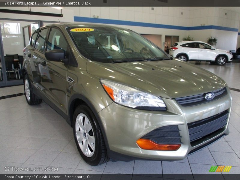 Ginger Ale / Charcoal Black 2014 Ford Escape S