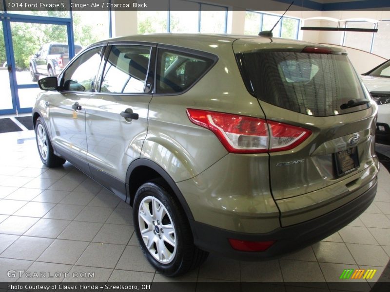 Ginger Ale / Charcoal Black 2014 Ford Escape S