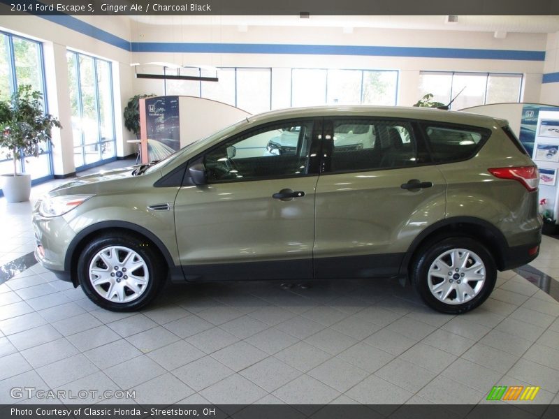 Ginger Ale / Charcoal Black 2014 Ford Escape S