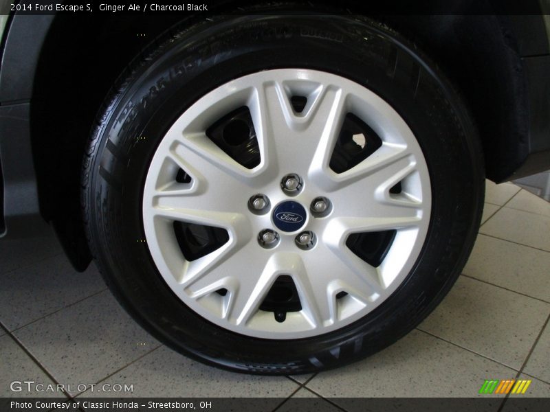 Ginger Ale / Charcoal Black 2014 Ford Escape S